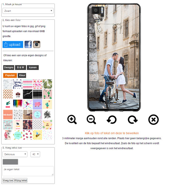 BQ M5.5 hoesje ontwerpen BQ M5.5 hoesje ontwerpen