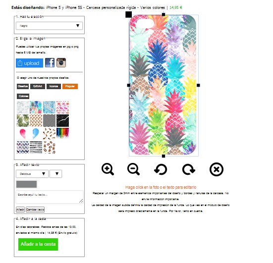 Zelf een iPhone 5C hardcase ontwerpen