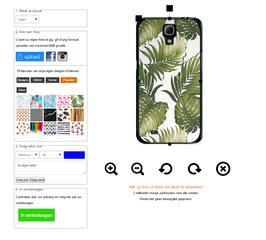 Samsung Galaxy Mega 6.3 Hardcase hoesje met foto