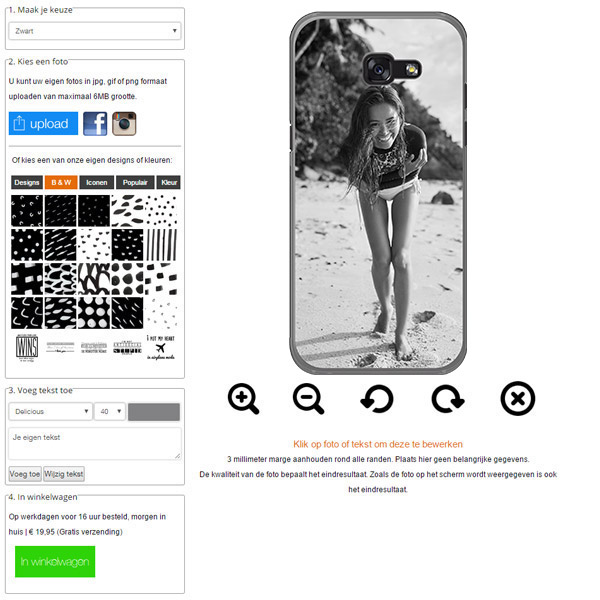Galaxy A5 hoesje maken