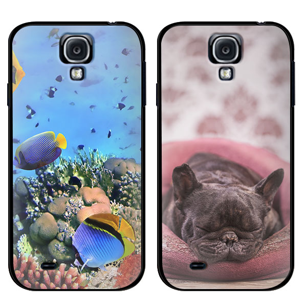 Samsung Galaxy S4 Active hardcase hoesje met eigen ontwerp wit