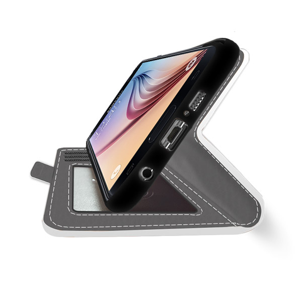 Galaxy S6 portemonnee hoesje met foto