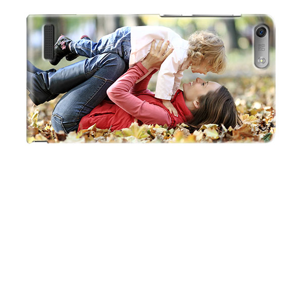 Huawei Ascend G6 Hardcase hoesje ontwerpen Zwart en Wit