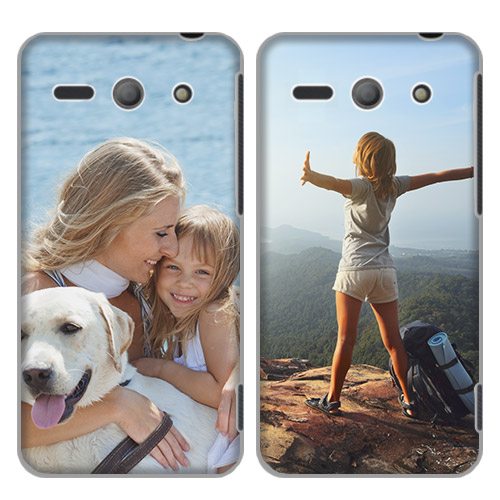 Huawei Y530 hoesje met foto Huawei Y530 hoesje ontwerpen wit