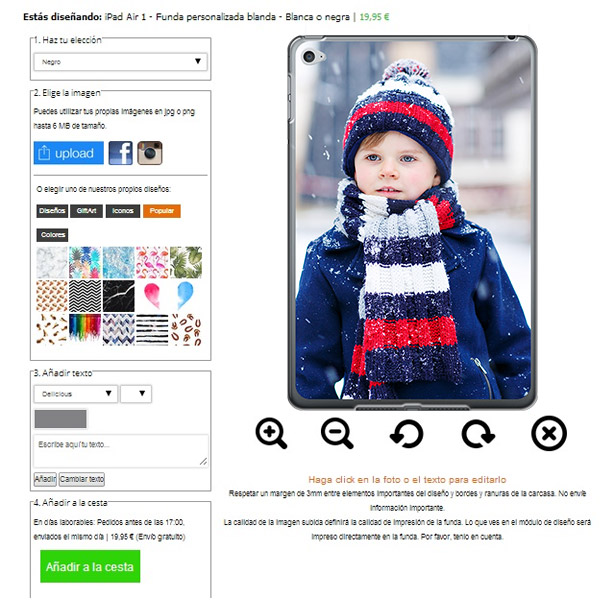 ipad air softcase met foto ipad air softcase ontwerpen met foto