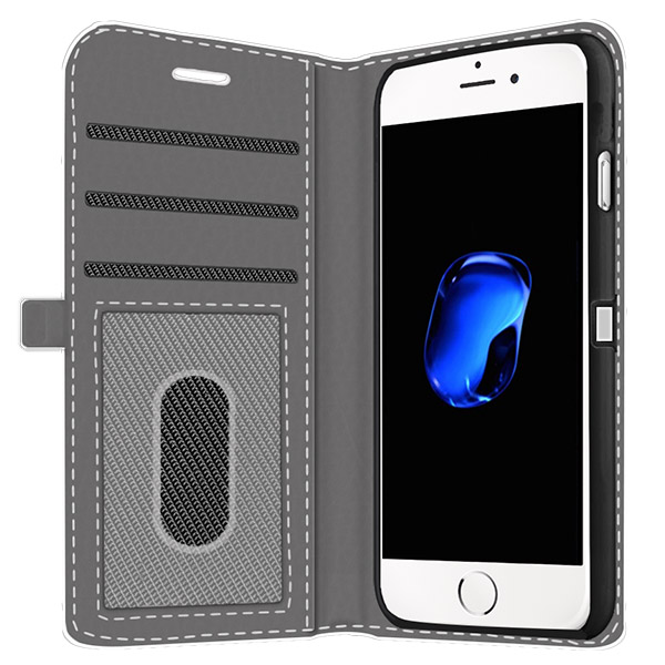 iPhone 7 PLUS portemonnee hoesje met foto iPhone 7 PLUS walletcase met foto