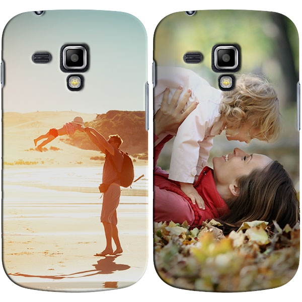 Samsung Galaxy Trend hoesje met foto galaxy Trend hardcase hoesje maken zwart, wit, transparant