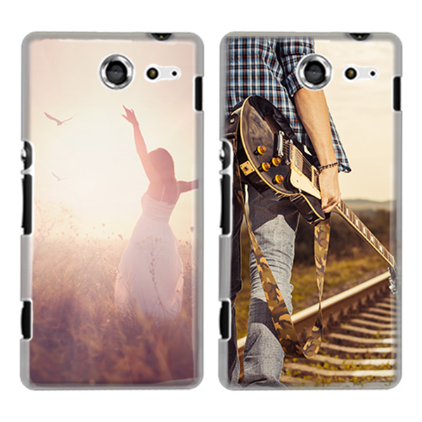 Sony Xperia M2 telefoonhoesjehoesje ontwerpen Sony Xperia M2 hoesje met foto