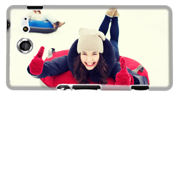 Xperia M2 hoesje ontwerpen wit