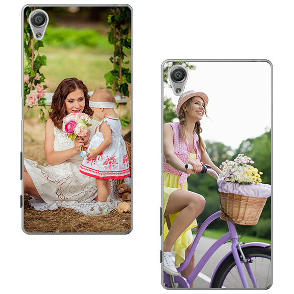 Sony Xperia X hoesje met foto Sony Xperia X telefoonhoesje maken zwart