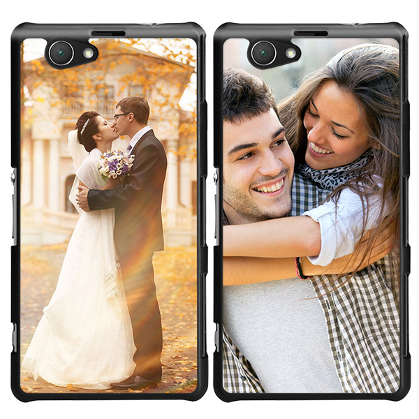 Sony Xperia Z1 compact hoesje ontwerpen Sony Xperia Z1 compact hoesje met foto zwart